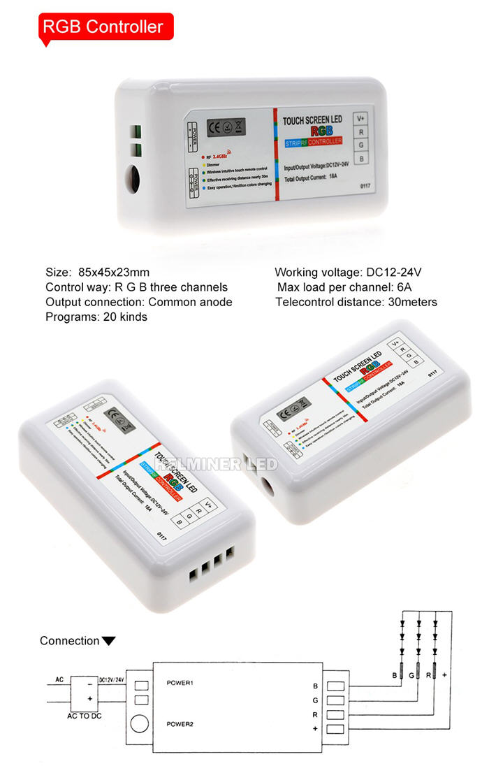   programmable rgb led controller 