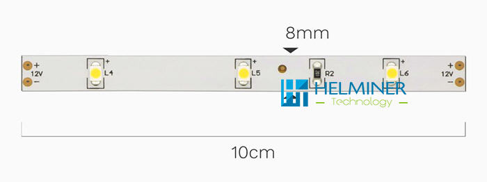 LED Streifen 12V weiß 2W/m neutralweiß - Eigenschaften
