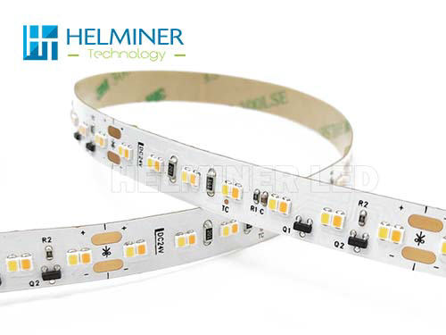 DIM TO WARM CCT LED Strip Light , 19.2W 2216 224 LED /m