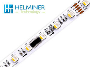 12V 24V DC 60 leds /m 5050 RGBW DMX512 LED Strip Light