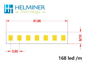 ErP LED Strip  168 led /m  8mm 10mm led strip for 
                          Stretch ceiling , Suspended ceiling, decoration light , 
                          led linear light , aluminum profile 