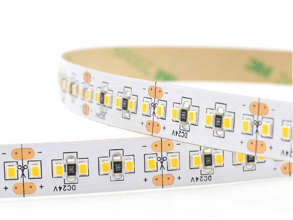 CRI 90 CE RoHS , 240LED.Meter SMD 2216 LED Strips, 24v 12v DC 2216 LED Strip
