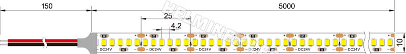    240 LED / Metre 24V   White Tape , 5m Roll IP20  led strip , led ceiling light,  