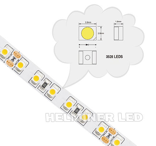   LED Strip SMD3528 120 LEDs Warm White   
