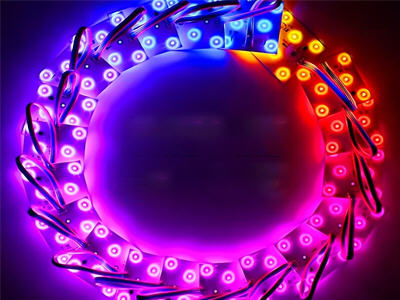 RGB Block Chain LED Module, Stretch Ceiling, PVC ceiling film fabric, Stretch film, Lightbox