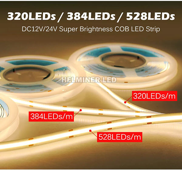  COB led strip lights , 24VDC COB LED STRIP LIGHT 