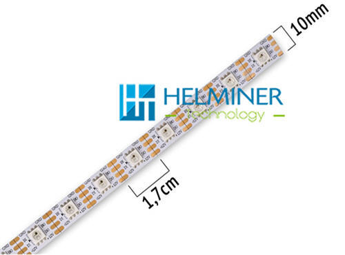  Pixel Streifen , LED-BAND DIGITAL WS2815 - 60 RGB-LEDS/M - IP20 - 12V