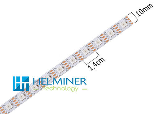  Pixel Streifen ,LED-BAND DIGITAL WS2815 - 72 RGB-LEDS/M - IP20 - 12V  