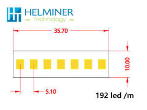  8mm Width , 192led/m , Narrow design Super High Efficiency ERP-Friendly LED Strip ERP Class B   