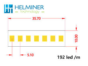 ErP LED Strip  192 led /m  10mm  led strip for 
                          Stretch ceiling , Suspended ceiling, decoration light , 
                          led linear light , aluminum profile 