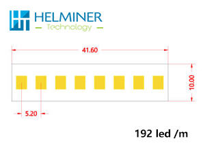 ErP LED Strip  192 led /m    10mm  led strip for 
                              Stretch ceiling , Suspended ceiling, decoration light , 
                              led linear light , aluminum profile 