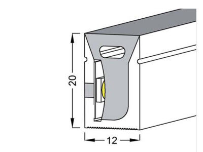  12*20 neon led strip 