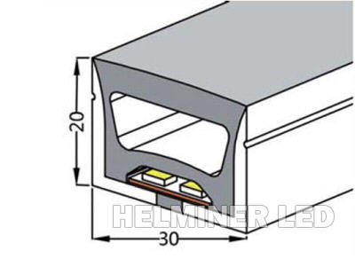  30*20 neon led strip 