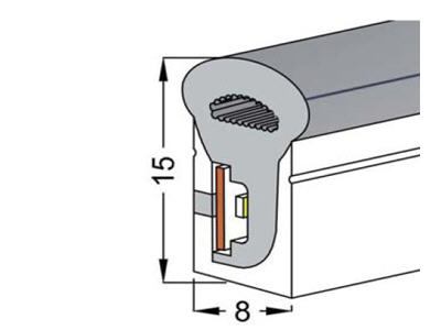  8*15 neon led strip 