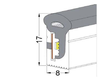 8*17 neon led strip 