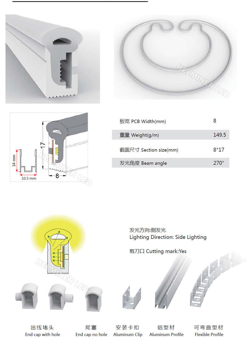   Neon LED verlichting - LED neon flex 24V 