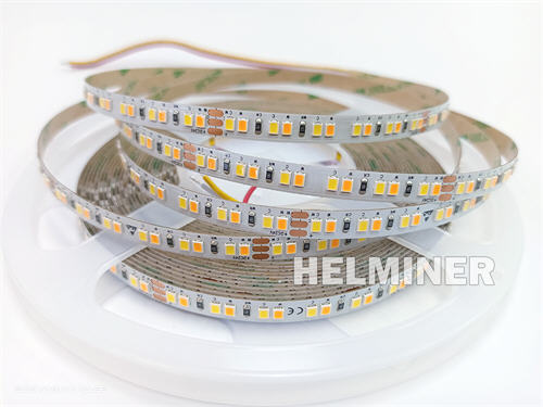   Adjustable white LED Strip , 168led/m CCT Stretch Ceiling LED    