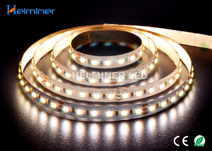   DC12V/24V 3528 2 in 1  120leds/m led strip, CCT Tunable led flexible strip, dual white led strip 