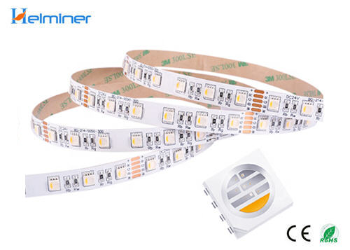 RGBW 4-in-1 5050 LED Strip Lights, 60/M, 12MM Wide, 5M Reel