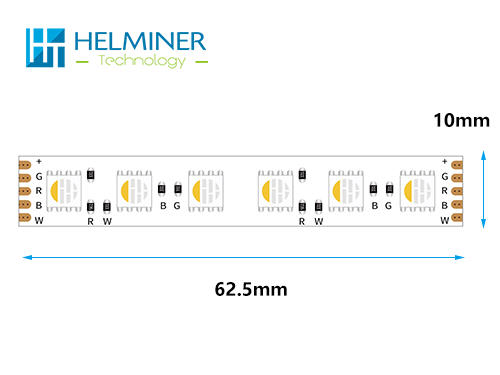   15W 96 LED/m 10mm RGBW LED Strip Light   